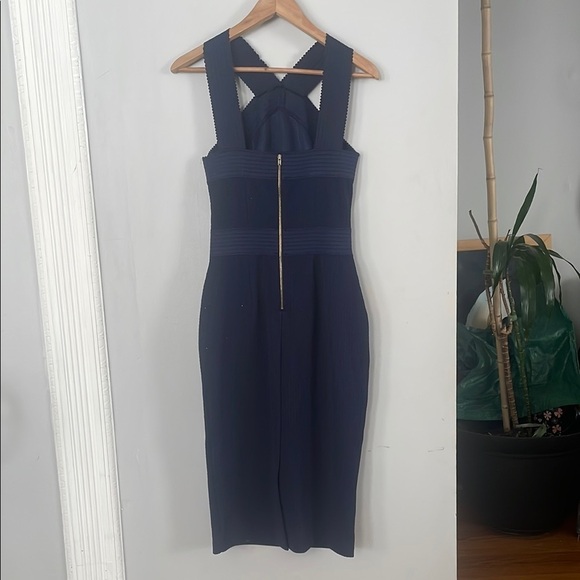 New York & Company  Navy Blue Sleeveless Bodycon Dress - Picture 4 of 4
